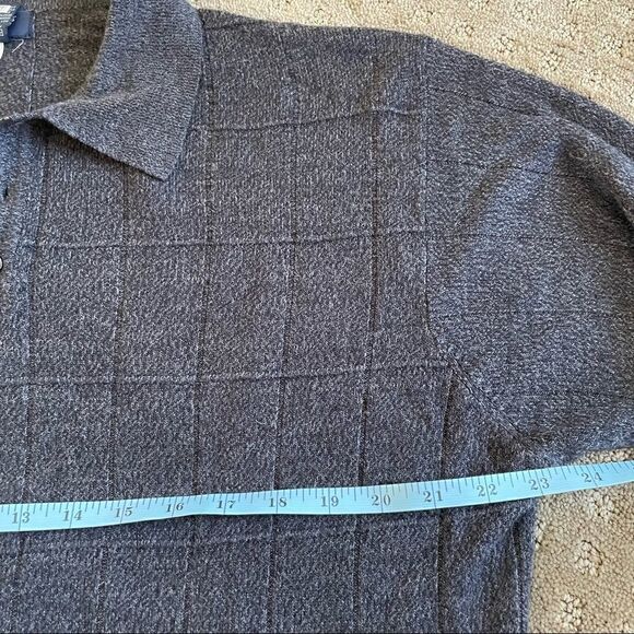 Dockers Gray Marled Soft Knit Polo Size XL - Picture 15 of 16